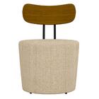 Poltrona Decorativa Para Sala De Estar Redonda 53cm Le Moon M