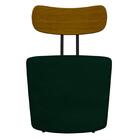 Poltrona Decorativa Para Sala De Estar Redonda 53cm Le Moon Z