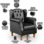 Poltrona Decorativa Para Sala De Estar Yara P02 Couríssimo Pr