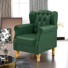 Poltrona Decorativa Para Sala De Estar Yara P02 Facto Verde M