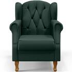 Poltrona Decorativa Para Sala De Estar Yara P02 Linho - Lyam