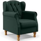 Poltrona Decorativa Para Sala De Estar Yara P02 Linho - Lyam