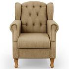 Poltrona Decorativa Para Sala De Estar Yara P02 Linho - Lyam