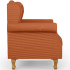 Poltrona Decorativa Para Sala De Estar Yara P02 Tecido Terrac