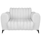 Poltrona Decorativa Para Sala De Estar Zaya Corano Branco