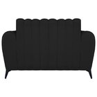 Poltrona Decorativa Para Sala De Estar Zaya Corano Preto