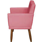 Poltrona Decorativa Para Sala, Escritório, Recepção Beatriz C