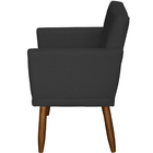 Poltrona Decorativa Para Sala, Escritório, Recepção Beatriz C