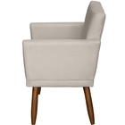 Poltrona Decorativa Para Sala, Escritório, Recepção Beatriz C