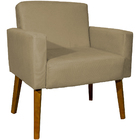 Poltrona Decorativa Para Sala, Escritório, Recepção Hope Sued