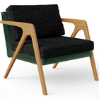 Poltrona Decorativa Para Sala Estar Pietra L02 Facto Verde Mu