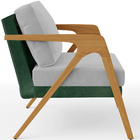 Poltrona Decorativa Para Sala Estar Pietra L02 Facto Verde Mu