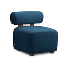 Poltrona Decorativa Para Sala Helora Bouclê E03 - D'rossi - A