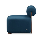 Poltrona Decorativa Para Sala Helora Bouclê E03 - D'rossi - A