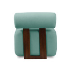 Poltrona Decorativa Para Sala Helora Bouclê E03 - D'rossi - A