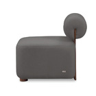 Poltrona Decorativa Para Sala Helora Bouclê E03 - D'rossi - C