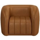 Poltrona Decorativa Para Sala Lazio M03 Couríssimo Whisky - L