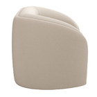 Poltrona Decorativa Para Sala Lazio M03 Veludo Bege - Lyam De