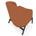 Poltrona Decorativa Para Sala Living Pés Industrial Sierra K0