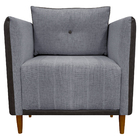 Poltrona Decorativa Para Sala Recepção Consultório Aviv Luxo