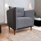 Poltrona Decorativa Para Sala Recepção Consultório Aviv Luxo