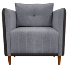 Poltrona Decorativa Para Sala Recepção Consultório Aviv Luxo