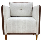 Poltrona Decorativa Para Sala Recepção Consultório Aviv Luxo