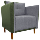 Poltrona Decorativa Para Sala Recepção Consultório Aviv Luxo