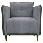 Poltrona Decorativa Para Sala Recepção Consultório Aviv Luxo