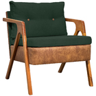 Poltrona Decorativa Para Sala Recepção Consultório Escritório