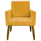 Poltrona Decorativa Para Sala Recepção Consultório Escritório