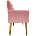 Poltrona Decorativa Para Sala Recepção Consultório Escritório