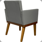 Poltrona Decorativa Para Sala Recepção Consultório Escritório