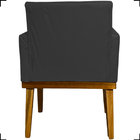 Poltrona Decorativa Para Sala Recepção Consultório Escritório