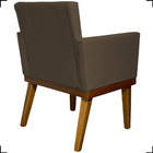 Poltrona Decorativa Para Sala Recepção Consultório Escritório