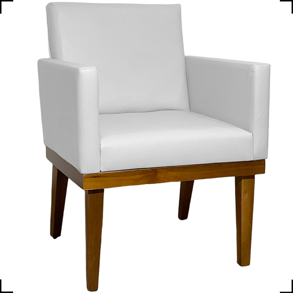 Poltrona Decorativa Para Sala Recepção Consultório Escritório