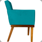 Poltrona Decorativa Para Sala Recepção Consultório Escritório