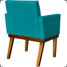 Poltrona Decorativa Para Sala Recepção Consultório Escritório