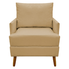 Poltrona Decorativa Para Sala Recepção Consultório Escritório