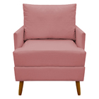 Poltrona Decorativa Para Sala Recepção Consultório Escritório