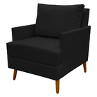 Poltrona Decorativa Para Sala Recepção Consultório Escritório