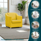 Poltrona Decorativa Para Sala Recepção Consultório Manicure C