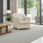 Poltrona Decorativa Para Sala Recepção Consultório Manicure C