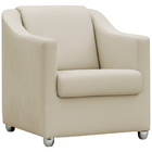 Poltrona Decorativa Para Sala Recepção Consultório Manicure C