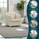 Poltrona Decorativa Para Sala Recepção Consultório Manicure C