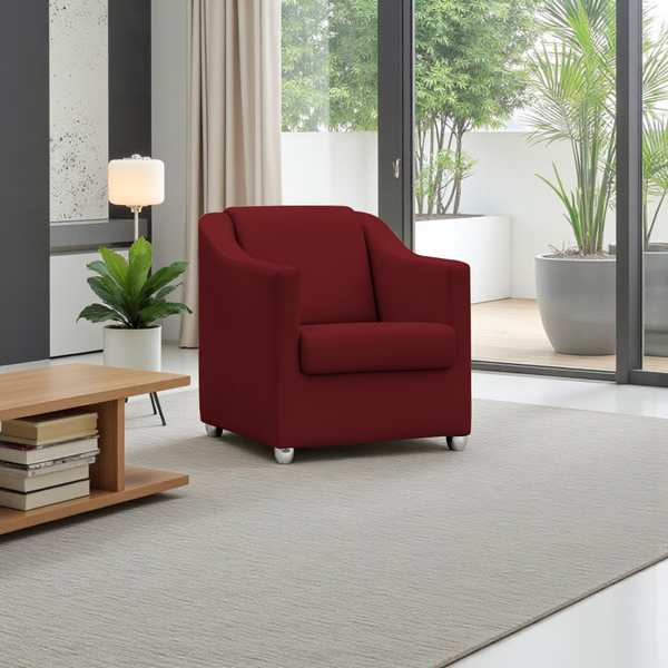 Poltrona Decorativa Para Sala Recepção Consultório Manicure C