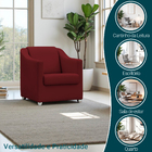 Poltrona Decorativa Para Sala Recepção Consultório Manicure C