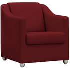 Poltrona Decorativa Para Sala Recepção Consultório Manicure C