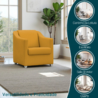 Poltrona Decorativa Para Sala Recepção Consultório Manicure C