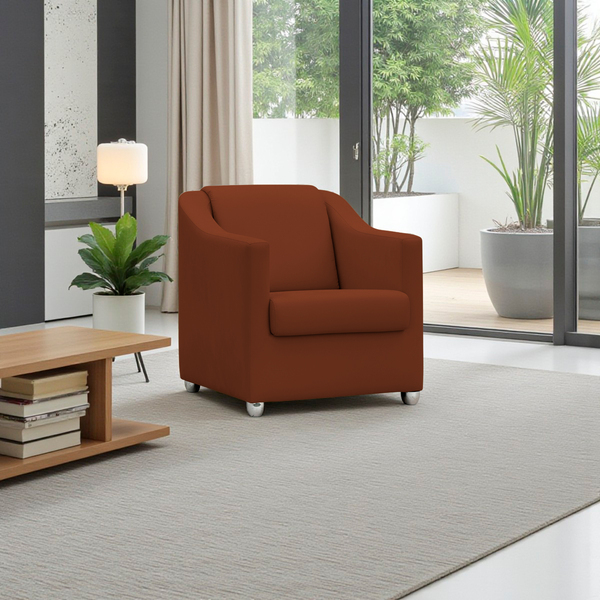 Poltrona Decorativa Para Sala Recepção Consultório Manicure C